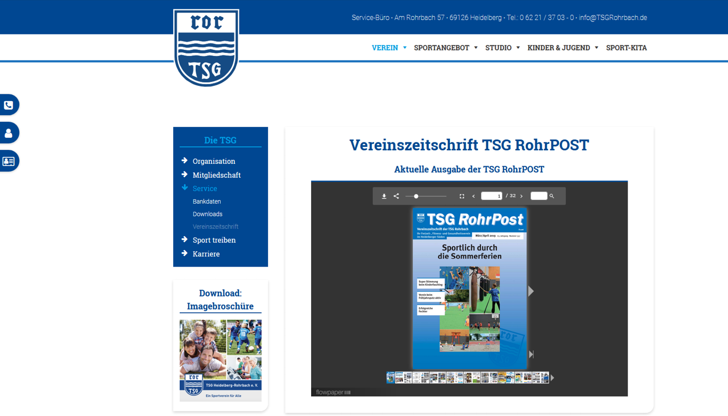 RohrPost März/April Ist Da