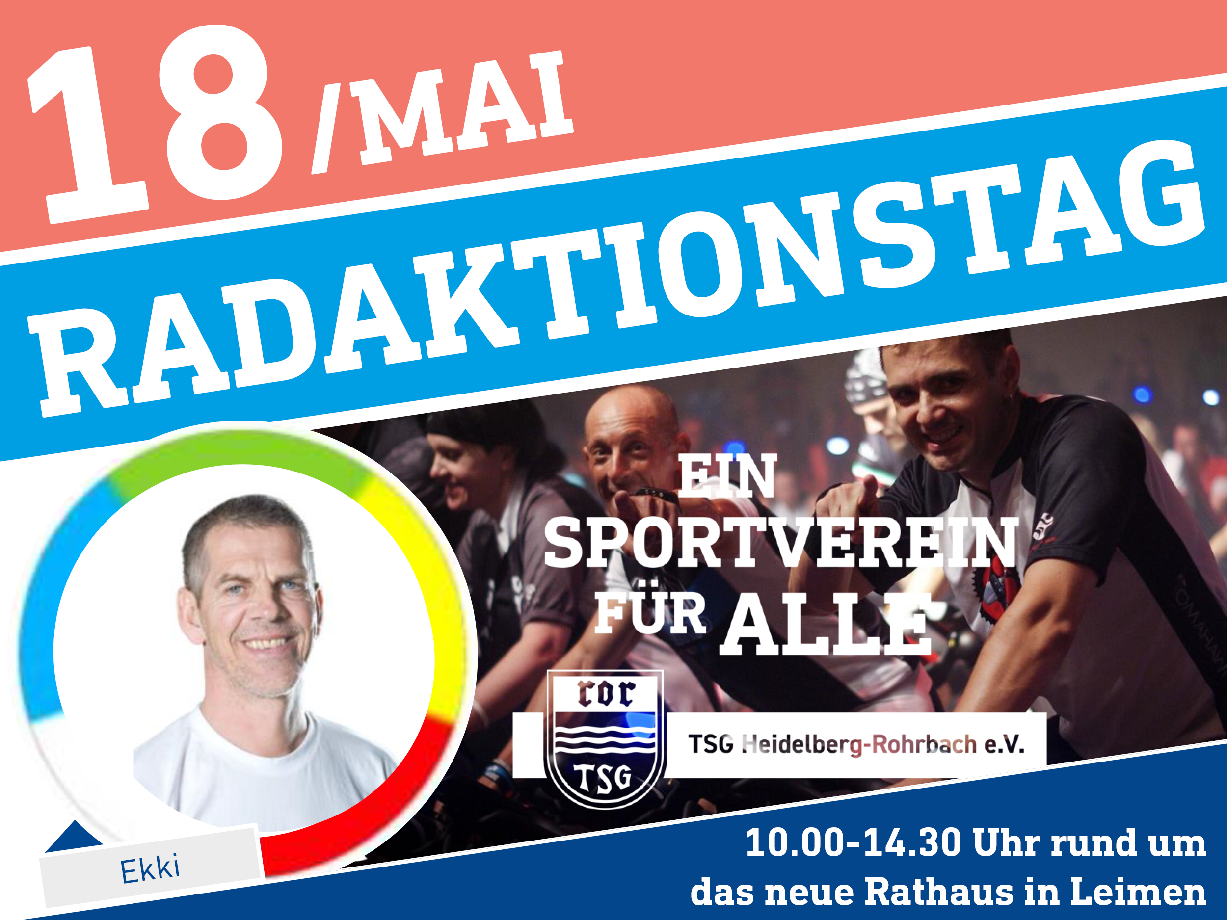 Mit Dabei Beim Radaktionstag In Leimen
