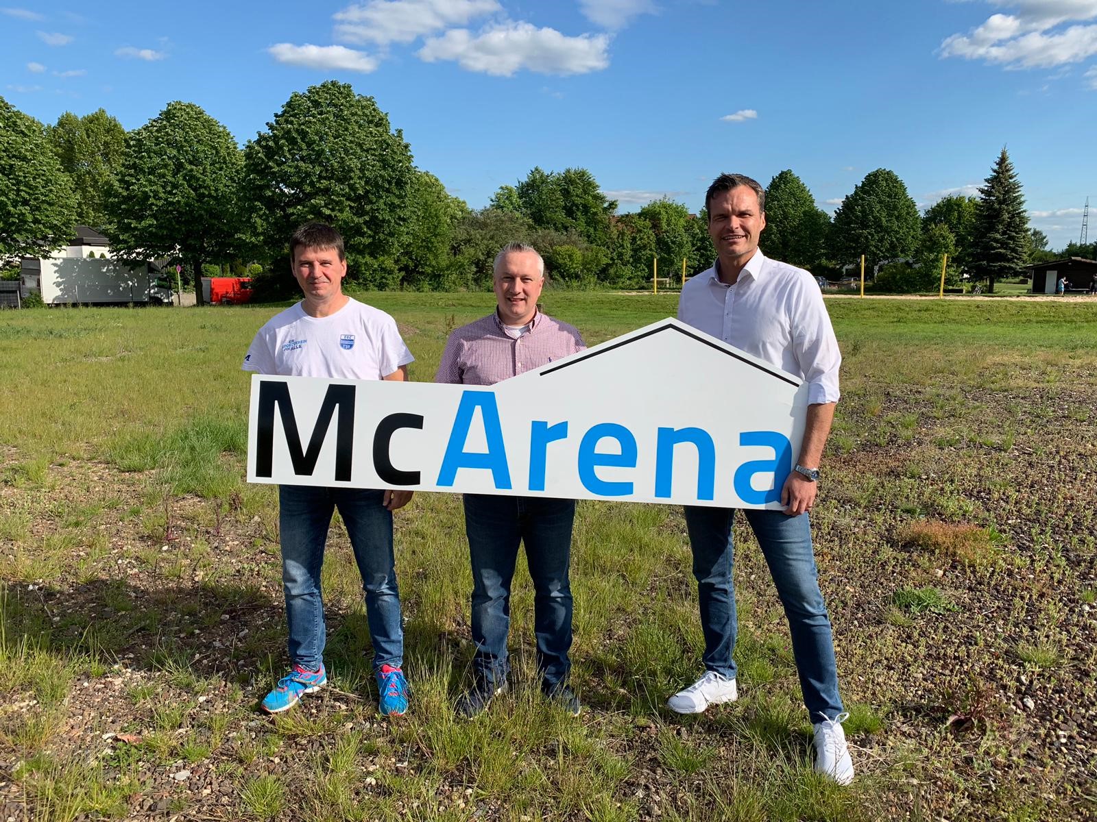 Baubeginn Für Die McArena Freilufthalle