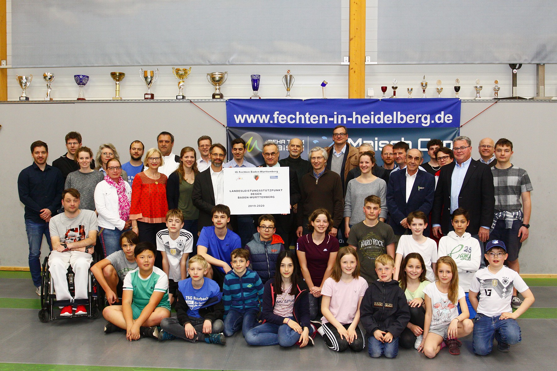 Fechtabteilung Ausgezeichnet
