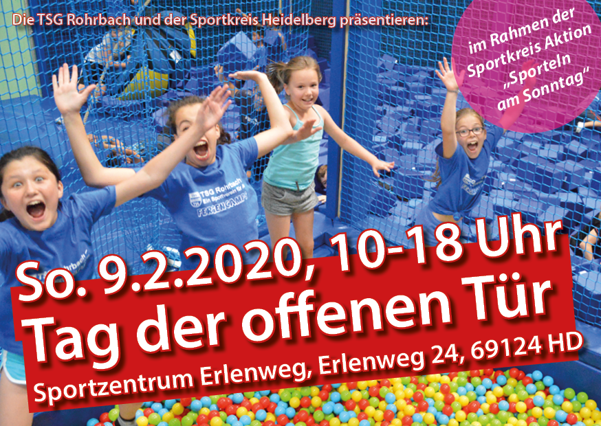 Tag Der Offenen Tür Im Sportzentrum Erlenweg