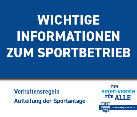 Wichtige Infos Zur Wiederaufnahme Des Sportbetriebes
