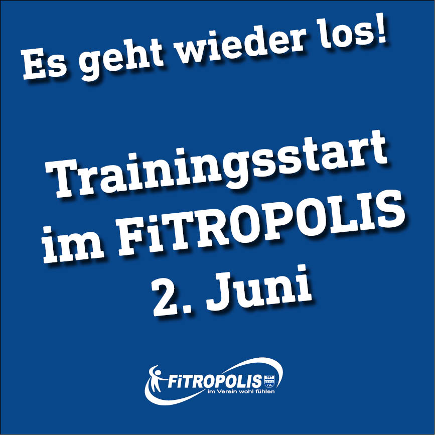 Trainingsstart Im FiTROPOLIS