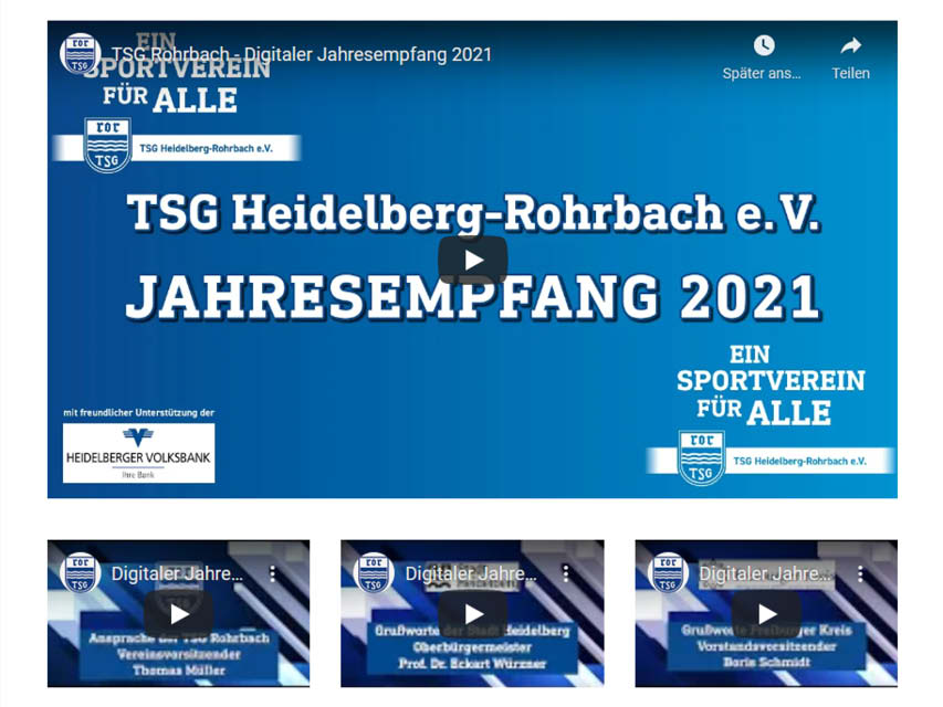 Jahresempfang 2021 – Digital In Zeiten Von Corona